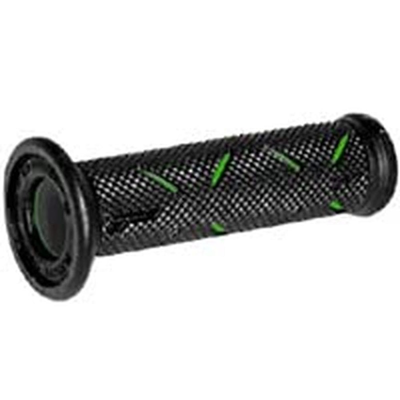 Progrip 717BlackGreen 717 Superbike Grips,Black/Green