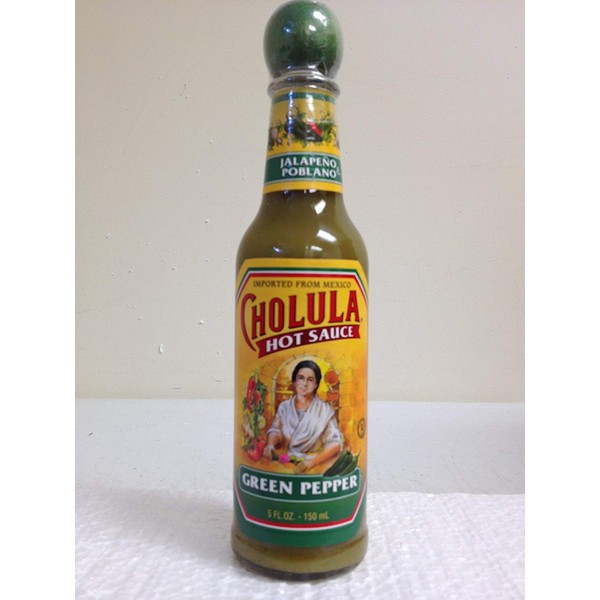 Cholula Green Pepper Hot Sauce 5 Fl Oz Set of 2
