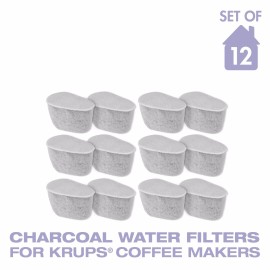 Generic 12 Pack for Krups Charcoal Filters