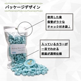 YALNe' Sealing Wax 100 Sealing Wax Sealing Wax Wedding Invitation Sealing Stamp No. 59-85 (Gold)