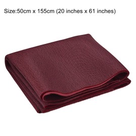 uxcell Wine Red Speaker Mesh Grill Cloth (not Cane Webbing) Stereo Box Fabric Dustproof Cloth 50cm x 155cm 20 Inches x 61 Inches