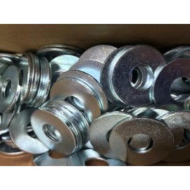 NON SPECIFIC 7/16"  BOLT SIZE USS ZINC PLATED WASHER 1/2" ID X 1-1/4" OD  - 25PC