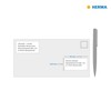 HERMA 5053 Adressetiketten, 25 Blatt, 66 x 33,8 mm, 24