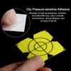 HARFINGTON 20pcs Survey Reflector Sheets 20mm Self-Adhesive Reflective Tape Survey