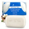 Exfoliating Bar Soap for Men & Women, Crystal Peel Luxury