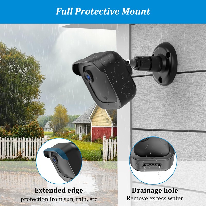 PlusAcc Wall Mount for Blink Outdoor 4 & Outdoor 2K+,