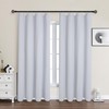 Chyhomenyc 2 Panels 100% Blackout Curtain Liners, 100% Darkening Blackout