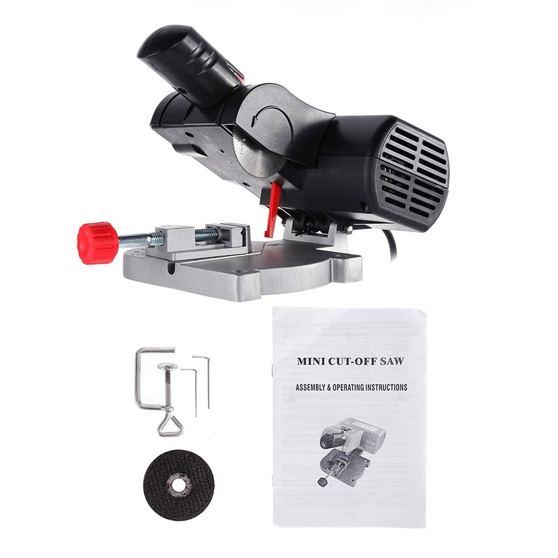 BEAMNOVA Mini Miter Saw Electric Power Table Benchtop Cut-Off Chop