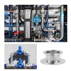 Crapyt 2" Tri Clamp Ferrules, 304 Stainless Steel Sanitary Fitting