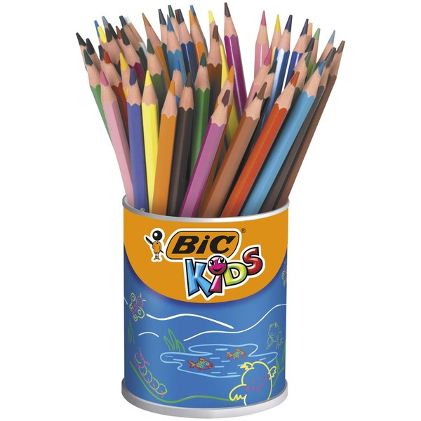 BIC Kids Evolution ECOlutions Colouring Pencils 60 Tin