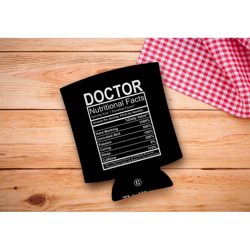 Medical Doctor Gifts Doctor Nutritional Facts Medical Gifts 24-Pack Can