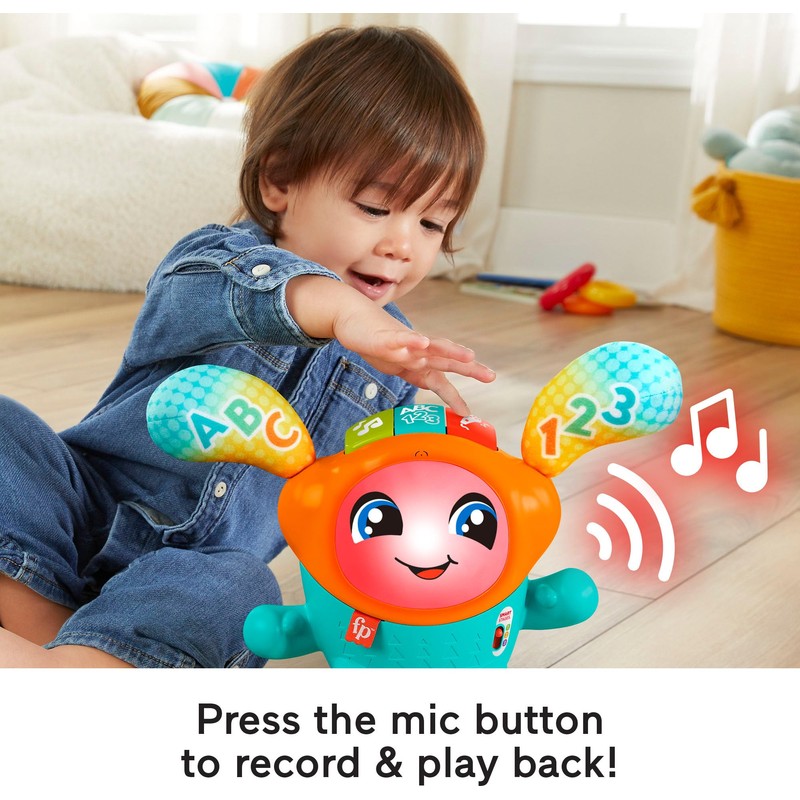 Fisher-Price Baby & Toddler Learning Toy DJ Bouncin’ Beats with