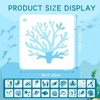 JULMELON Stencils for Painting,20Pcs Sea Life Stencils Sea Animal DIY
