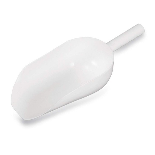 Mister Moby Food Grade Plastic Reinforced Scoop 34 cm for Flour Cereals, Legumes and More