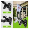 Set of 2 Flag Holder Z Shape with Mounting Hardware