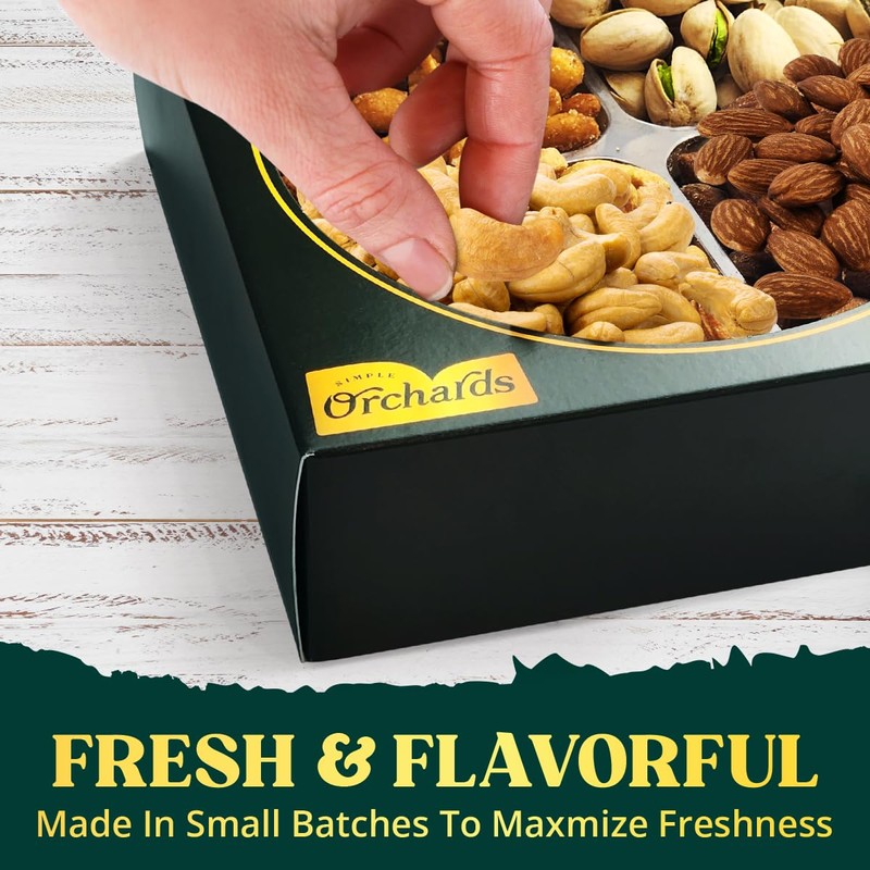 Valentines Day Nuts gift Basket of Cravings Gourmet Collection, Healthy