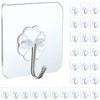 Anffeary 30 Packs Wall Hooks for Hanging Heavy Duty 22lb(Max),