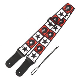 Leather Shoulder Strap Musical Instrument Accessories Sublimation Print Commemorative‑Type