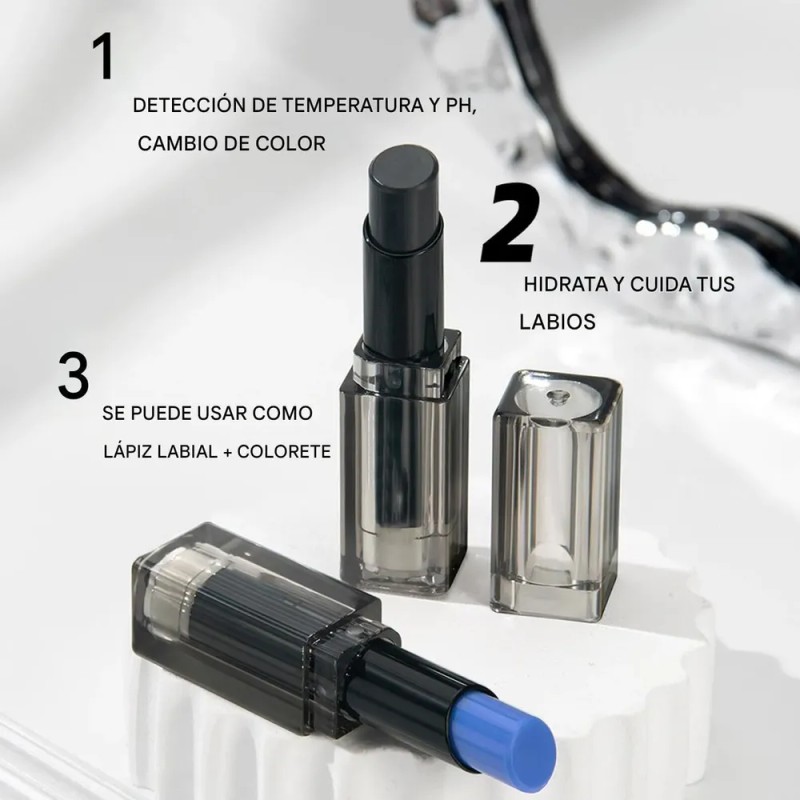 Pintalabios De Color Cambiante,brillo De Labios Que Cambia