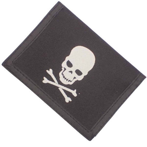 Topkids Accessories Skull and Crossbones Wallet for Boys Childrens Pirate
