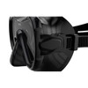 SEAC Unisex Giglio Snorkeling Mask, S/Bl Black