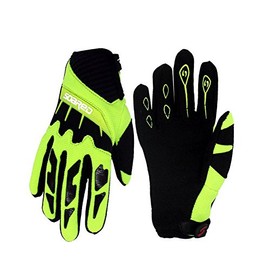 Gtopart 50g Kids Full Long Finger Cycling Gloves,Skateboard Gloves, Roller Skating Gloves Green XXS