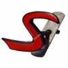 Metal Black Outlining Red S Lettering Front Grille Grill Chrome