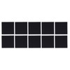 10PCS Acoustic Dampening Panels High Density Sound Insulation Pads for