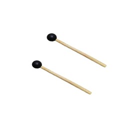 2 Pcs tuning fork mallet, 7.4 Inch Black rubber mallet, Tuning Fork Reflex Hammer, Glockenspiel/Xylophone Mallet,Tuner Musical Instrument Singing Tone Tuning Set Sound Therapy Chakra Healing