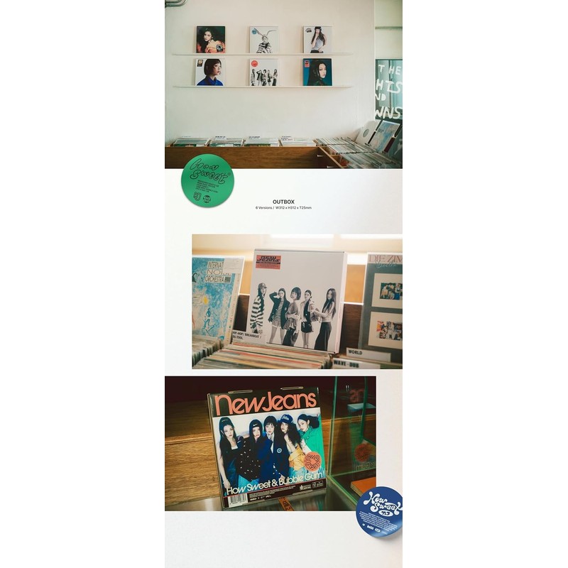 NewJeans 'How Sweet' [Standard Ver] Includes Bonus Item (HYEIN)