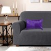 Homeroots 12 X 20 Purple Cowhide Throw Pillow
