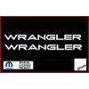 Decal Mods Fender Wrangler Small Side Logo Graphic fits Jeep