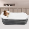 Unbranded Inflatable Bathtub Portable Adult SPA Shower Hot Cold Bath