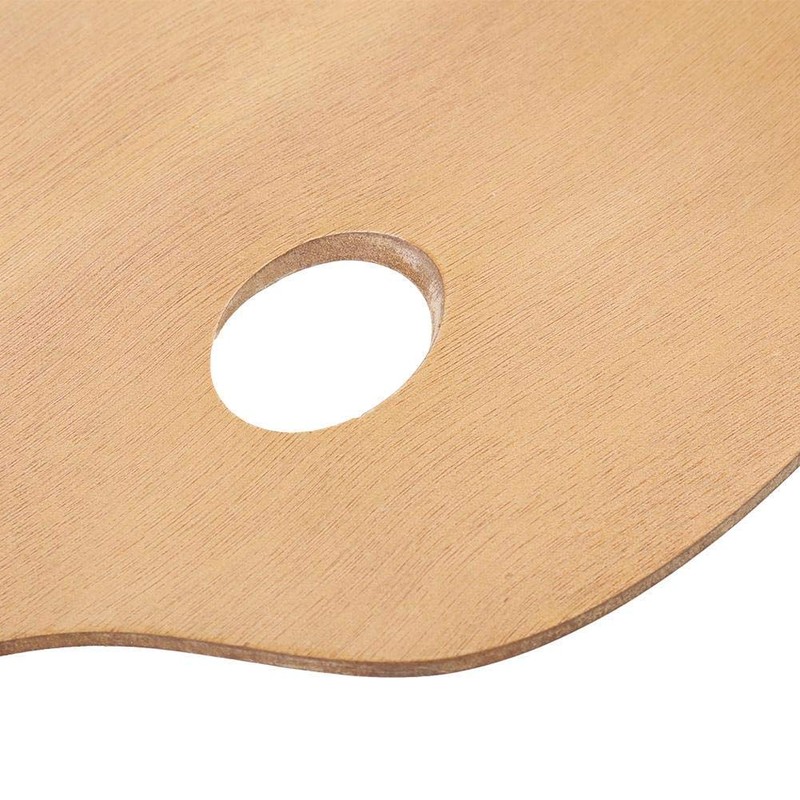 cigemay Paint Tray Acrylic Paint Wooden Palettes Paint Trays Painting