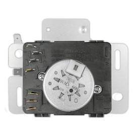 Upgrade W10745655 W10857612 Dryer Timer Replace W10857612VP WPW10745655 Compatible with Whirlpool Maytag Amana Admiral Roper Inglis Crosley NED4655EW1 RED4516FW0 RED4640YQ0 RED4640YQ1 Timer 2-Year Qa