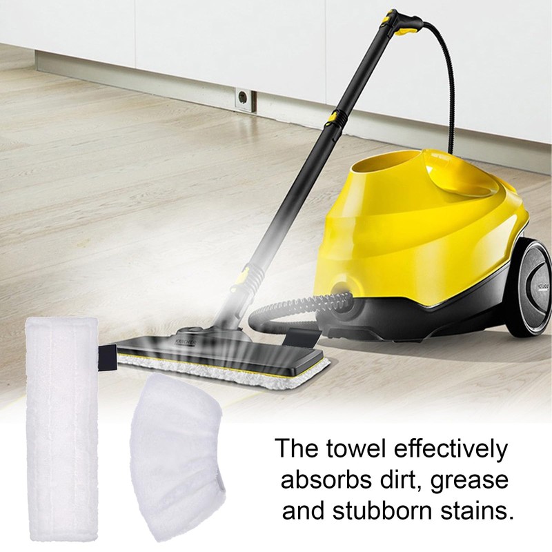 Eagles Steam Mop Replacement Pads (5 Mop Cloth and 5