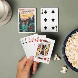 Oregon, Wander More, Explorer Series (52 Playing Cards, Poker Size Card Deck with Jokers)