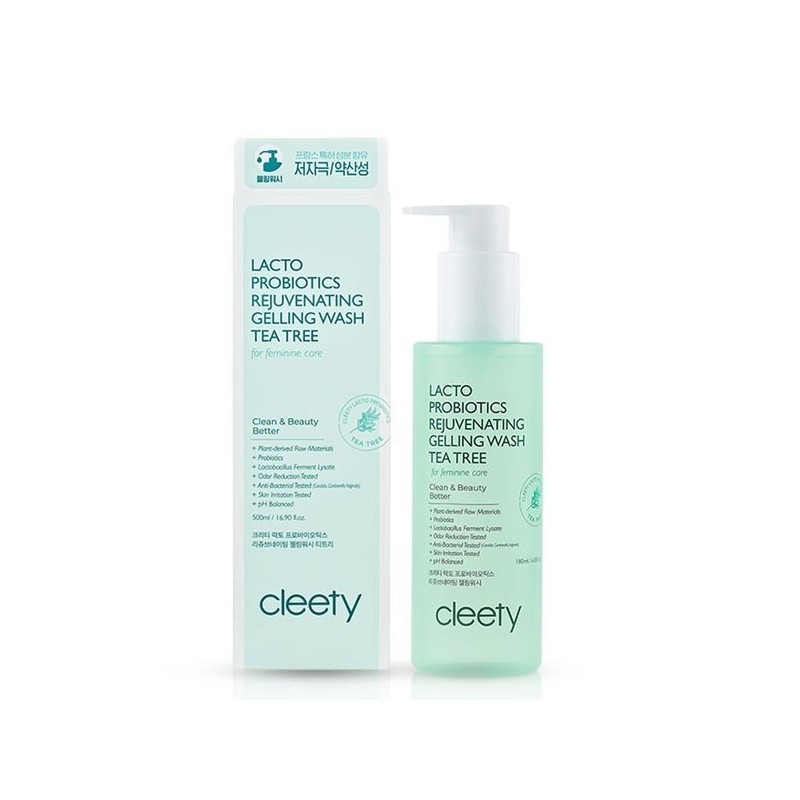 (Kriti) Lacto Probiotics Rejuvenating Gelling Wash Tea Tree Feminine Wash
