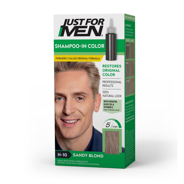 Just For Men Shampoo-In Color (Formerly Original Formula), Mens Hair