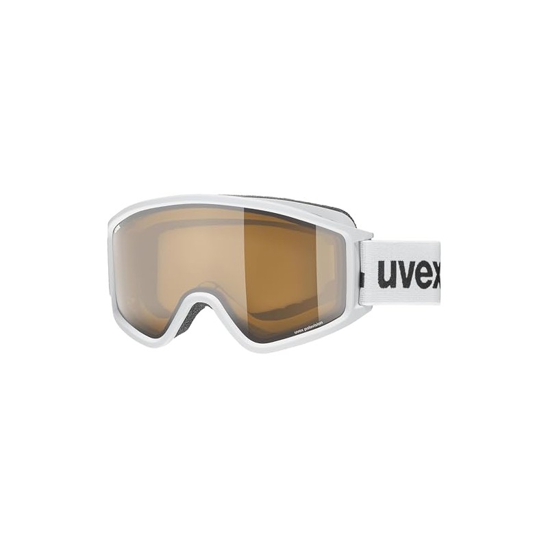 uvex Ski Snowboard Goggles, Unisex, Polarized Lens, Asian Fit, Glasses