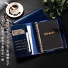 RIHUA Personal Organizer, A5 Notebook, 6-Hole Ring, Notepad with Refill,