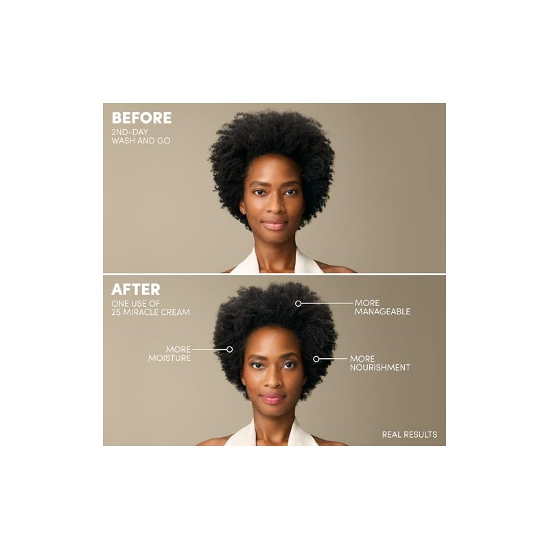 MIZANI 25 Miracle Leave-In Cream | añade humedad ligera y