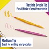 Paper Mate Flair DUAL Felt Tip Pens | Brush and