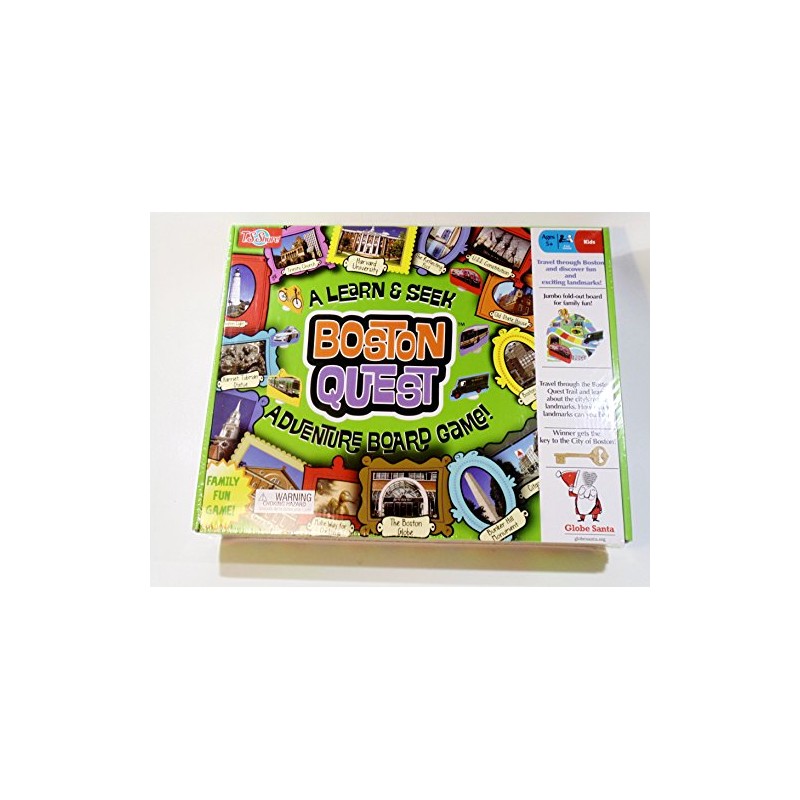 Boston Quest Adventure Board Game