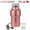 Garvee 560W Garbage Disposal Continuous Feed Food Waste Disposer Cleaner