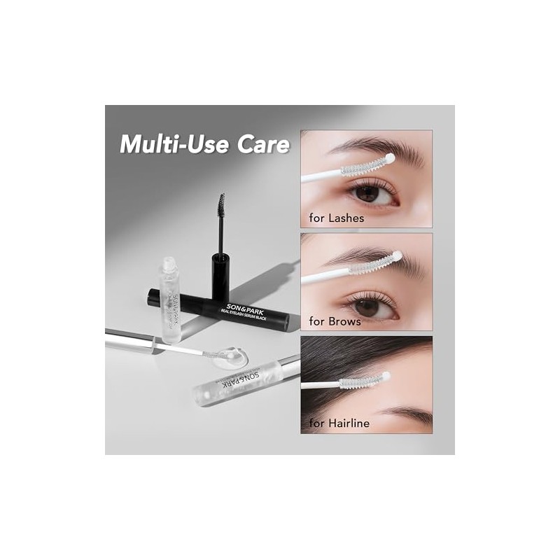 SONPARK Mascara Effect Eyelash Brow Growth Serum for Eyelash Growth