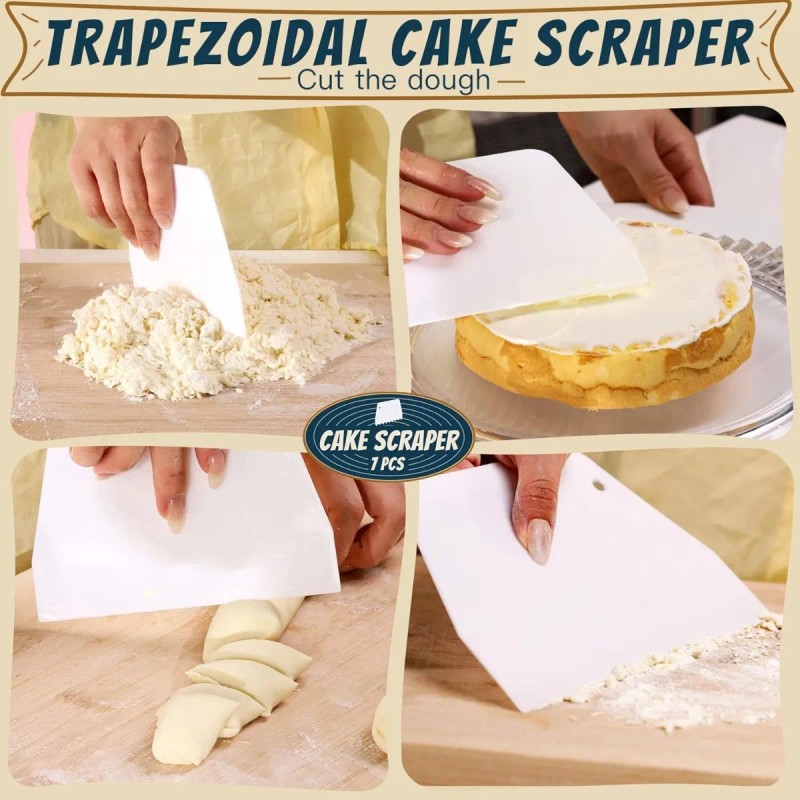 Kit Reposteria Espatula Alisador Pastel Decorar Herramientas