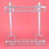 Space Aluminum Bathroom Shelf RustProof Shower Rack Kitchen Storage Basket