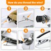 Handheld Sewing Machine, Mini Hand for Beginners, 2 Speed Adjustment