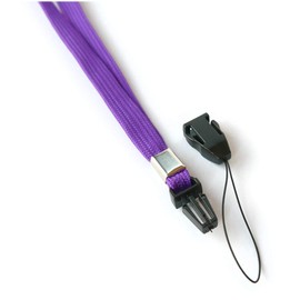 trage.band® Textile Carrying Straps, Long and Short, purple / violet
